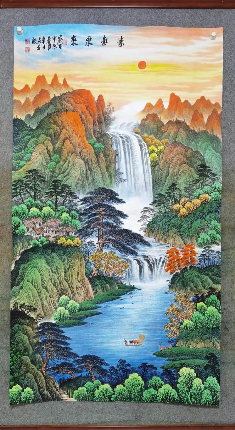 科普展现:风水画如何选择（风水画布局）