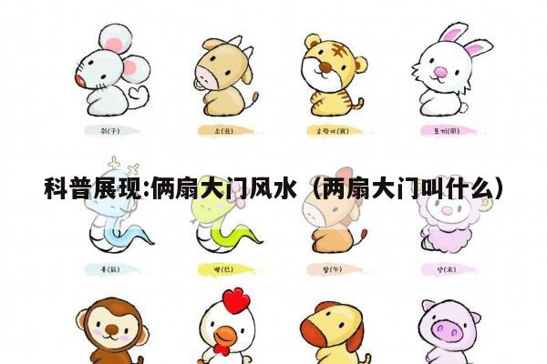 科普展现:俩扇大门风水（两扇大门叫什么）