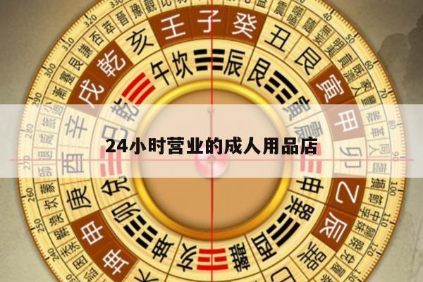 24小时营业的成人用品店