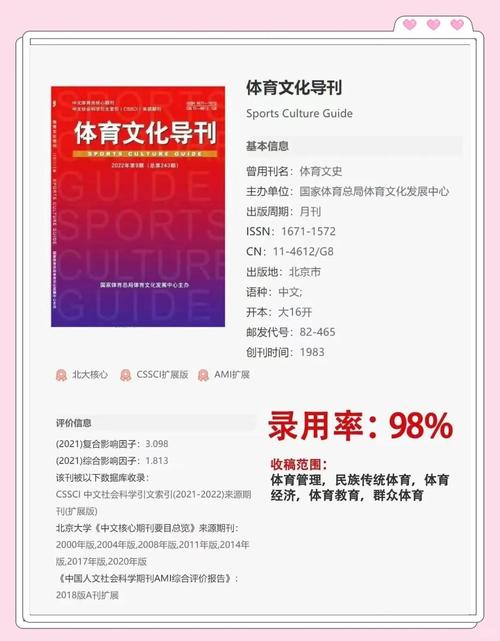体育核心期刊排名,体育核心期刊排名前十
